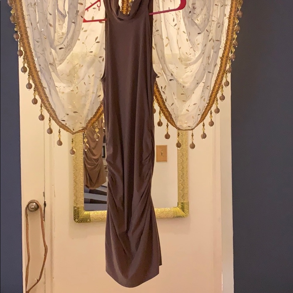 Midi Beige Dress